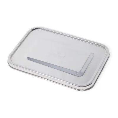 Stainless Steel Lid for 1 Tier 50 Oz, and 60 Oz Lunch Boxes