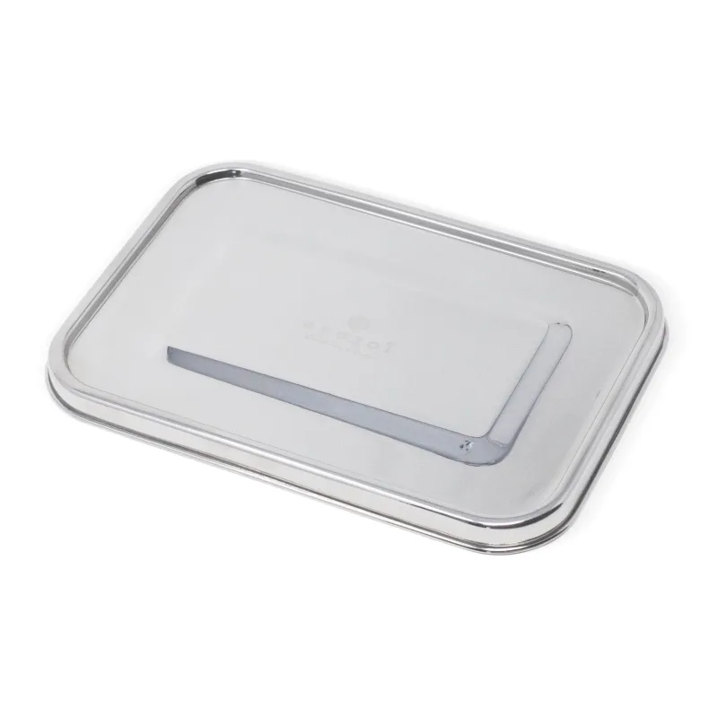 Stainless Steel Lid for 1 Tier 50 Oz, and 60 Oz Lunch Boxes