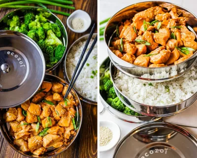 Accesorios para olla a presión Instant Pot: inserto de acero inoxidable de 3 niveles para ollas de 6 Qt / 8 Qt
