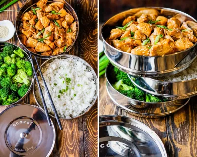 Accesorios para olla a presión Instant Pot: inserto de acero inoxidable de 3 niveles para ollas de 6 Qt / 8 Qt