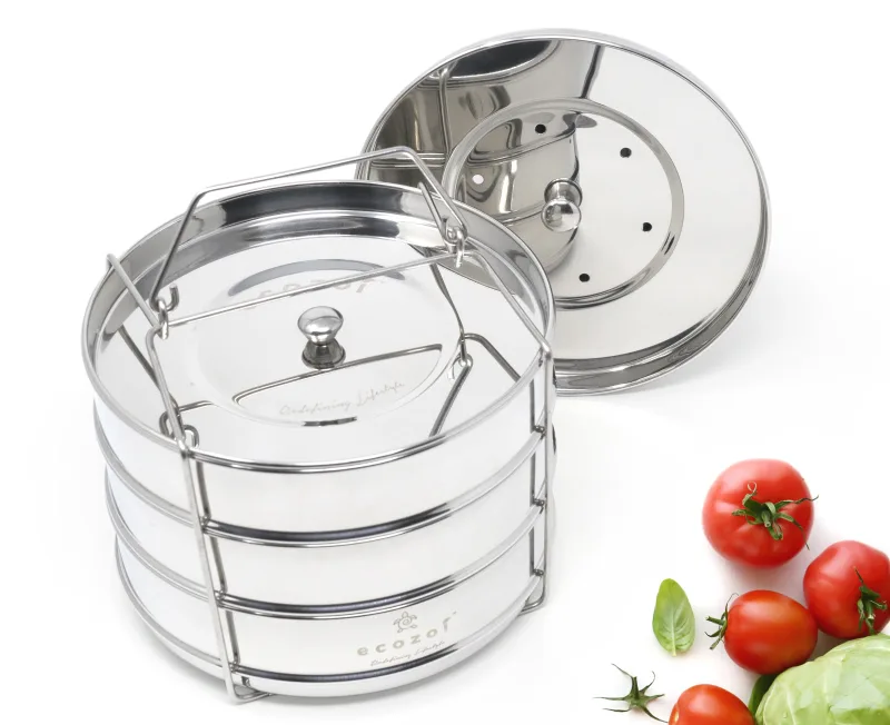 Accessoires pour Instant Pot : 3 paniers en acier inoxydable pour autocuiseurs 6 Qt / 8 Qt