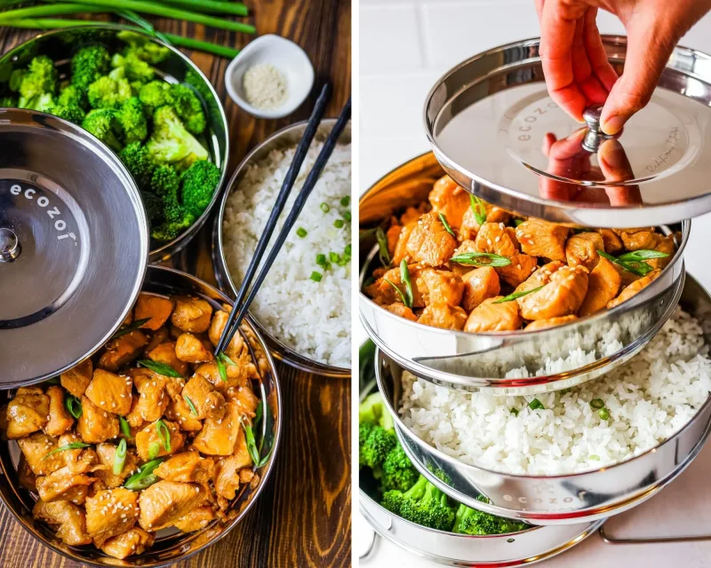 Accessoires pour Instant Pot : 3 paniers en acier inoxydable pour autocuiseurs 6 Qt / 8 Qt